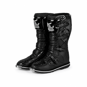 BOTAS PARA MOTO TIGER RACING TR-E001 NEGRO