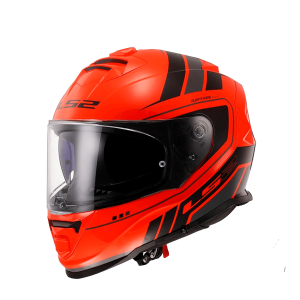 Casco Ls2 Ff800 Storm II Fist Naranja Negro