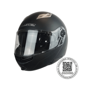 CASCO LS2 FF370 ABATIBLE EASY NEGRO MATE