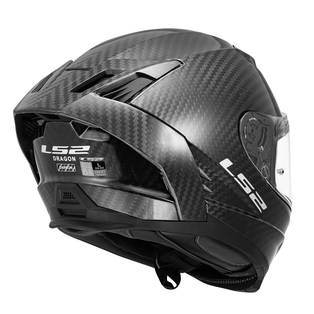CASCO LS2 FF807 DRAGON C NEGRO MATE - Imagen 4
