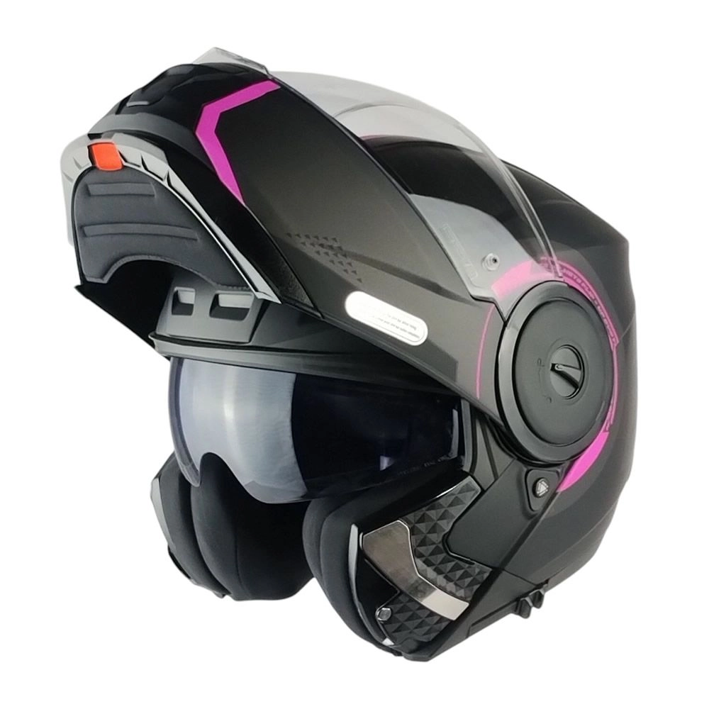 CASCO LS2 FF902 SCOPE II ARCH TITANIO ROSA MATE - Imagen 2