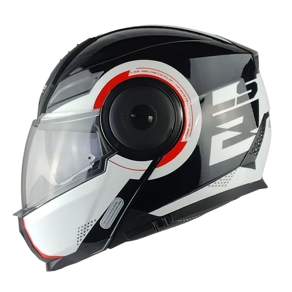 CASCO LS2 FF902 SCOPE II ARCH NEGRO BLANCO ROJO - Imagen 3