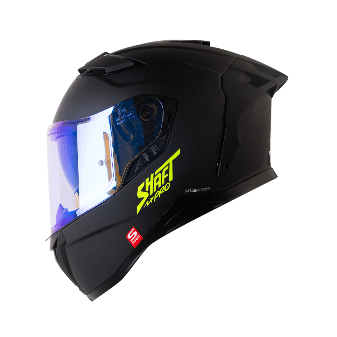 casco shaft pro 606sp solid ng am integral con visor (V/SV)