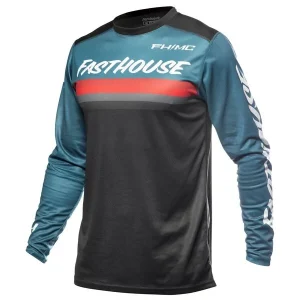 Jersey Fasthouse kid  Carbon Force Azul