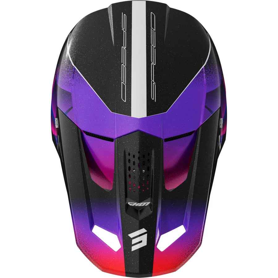 CASCO SHOT SPEED KID OLYMP PURPLE PEARLY - Imagen 3