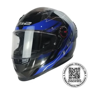 CASCO LS2 FF816 COSMOS BETA AZUL