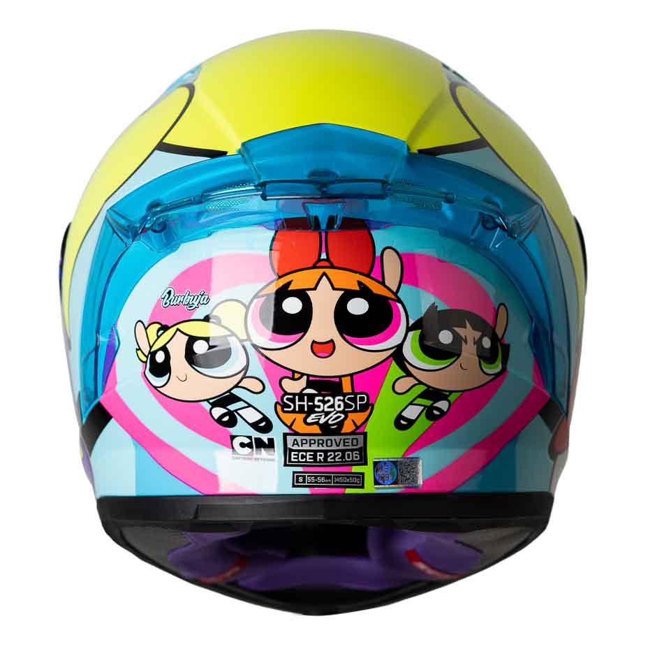 CASCO SHAFT 526SP BURBUJA BLUE - Imagen 3