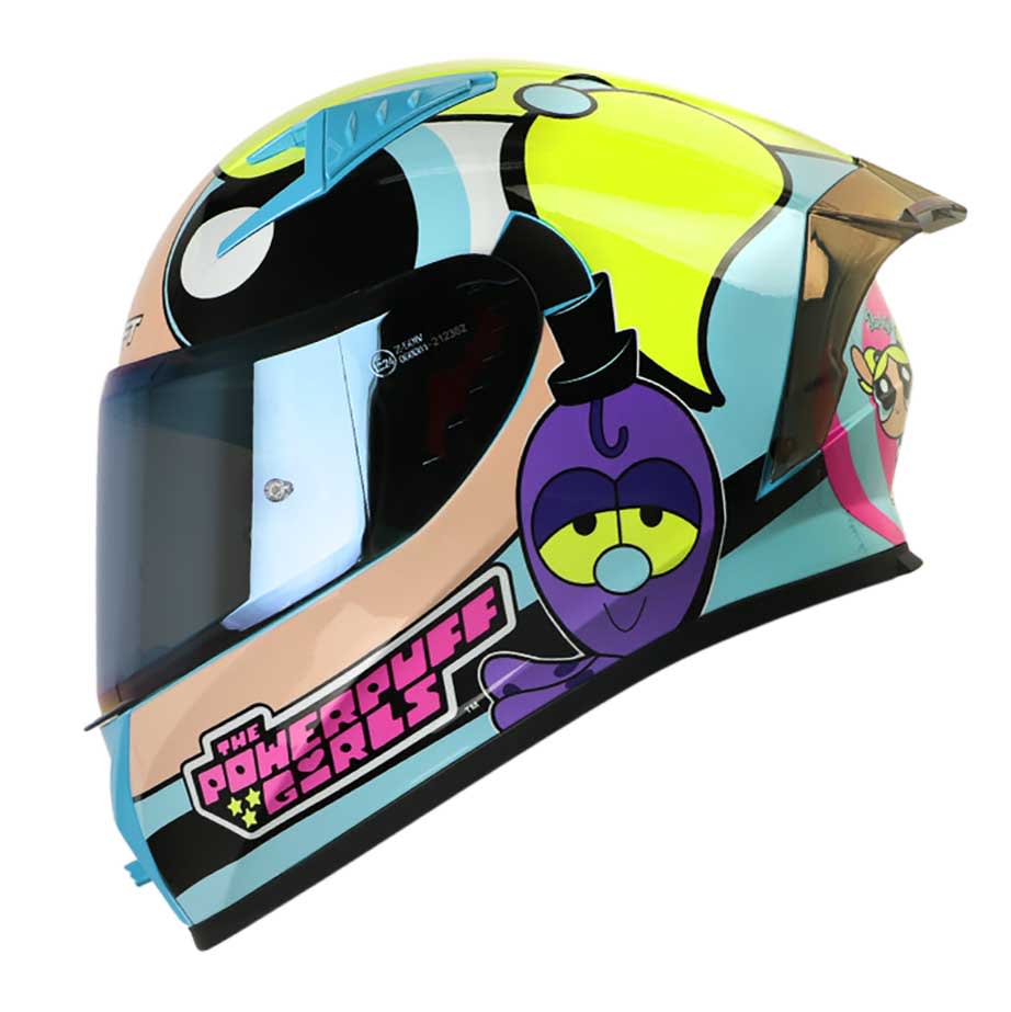 CASCO SHAFT 526SP BURBUJA BLUE