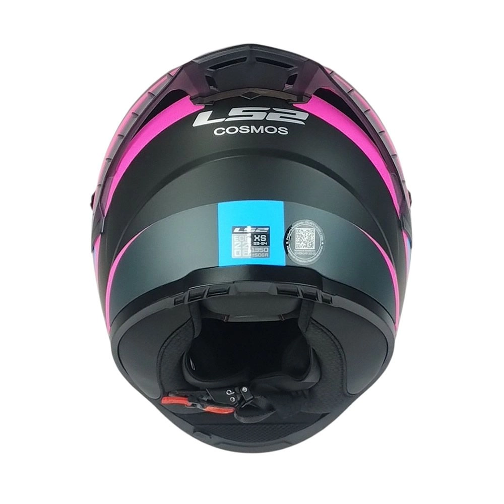 CASCO LS2 FF816 COSMOS MODOK NEGRO ROSA MATE ST - Imagen 3