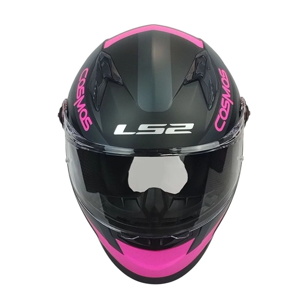 CASCO LS2 FF816 COSMOS MODOK NEGRO ROSA MATE ST - Imagen 2