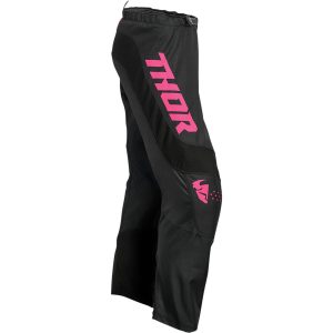 Pantalones fluo Thor Sector Minimal negro/rosa women