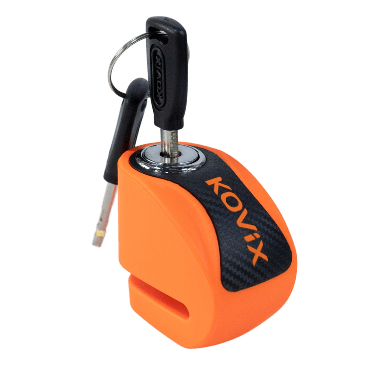 Candado Disco Moto Kovix Knn1 negro, naranja, amarillo Pin 6mm Aleación Acero - Imagen 2
