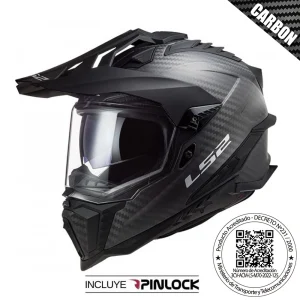 CASCO LS2 MX701 EXPLORER C NEGRO MATE