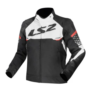 CHAQUETA APEX LS2  BLACK- WHITE