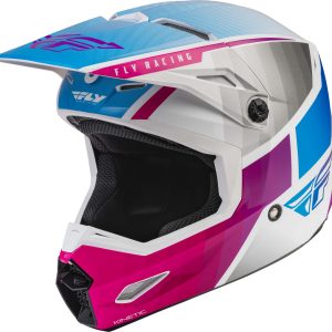 Casco Fly Racing Kinetic Drift Rosado/Blanco/Azul