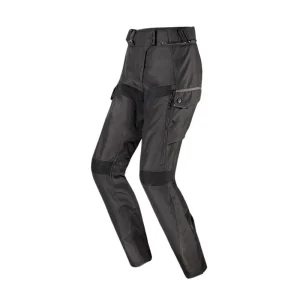 PANTALON LS2 TRAVEL NEGRO GRIS MUJER