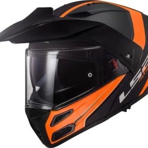 CASCO FF324 MATT BLACK ORANGE EVO