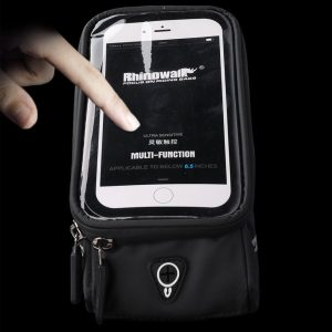 Bolso soporte celular rhinowalk rk18335 para moto