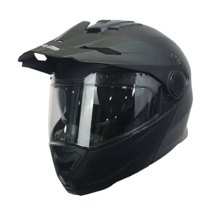 CASCO GHB 165 DOBLE PROPOSITO ABATIBLE NEGRO MATE