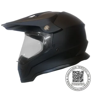 CASCO GHB 819-7 NEGRO MATE