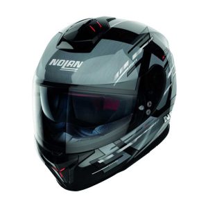 CASCO NOLAN N80-8 METEOR 067 METAL BlACK/GREY