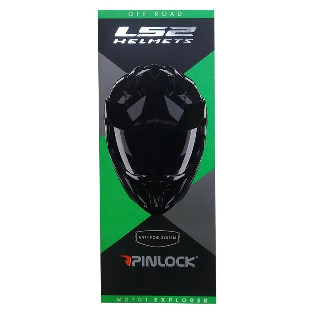CASCO LS2 MX701 EXPLORER ALTER NEGRO BLANCO MATE - Imagen 4