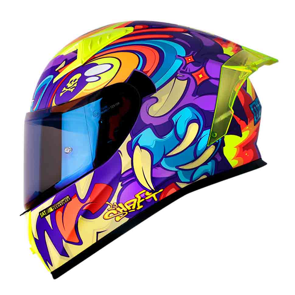 CASCO SHAFT 526SP EVO OJIBROU MORADO INTEGRAL