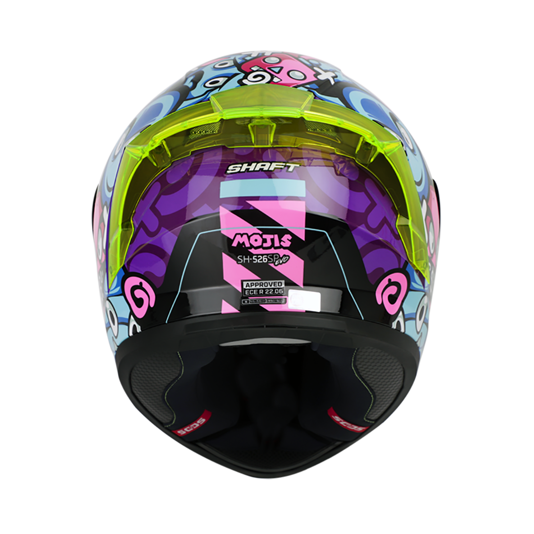 CASCO SHAFT 526SP MOJIS PURPLE PINK - Imagen 3
