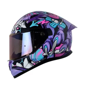 Casco Shaft 522SP Tiguerazo morado mate integral