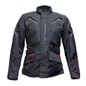 CHAQUETA SUSPENSION NEGRO-ROJO