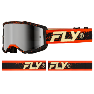 Antiparras Fly Racing Zone Black/Red