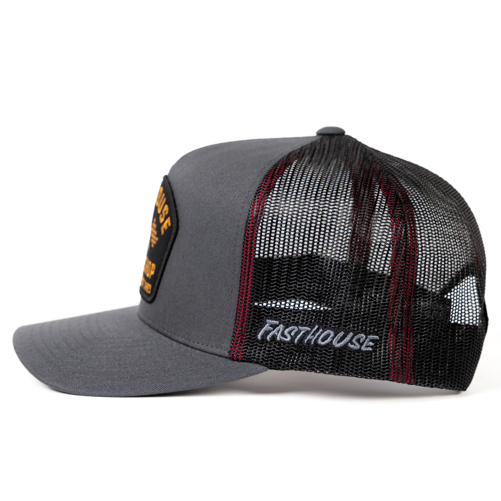 GORRO FAST HOUSE CROSSROAD GRIS OSCURO - Imagen 2