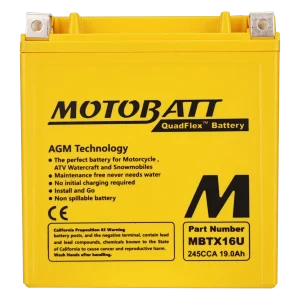 BATERIA MBTX16U MOTOBATT