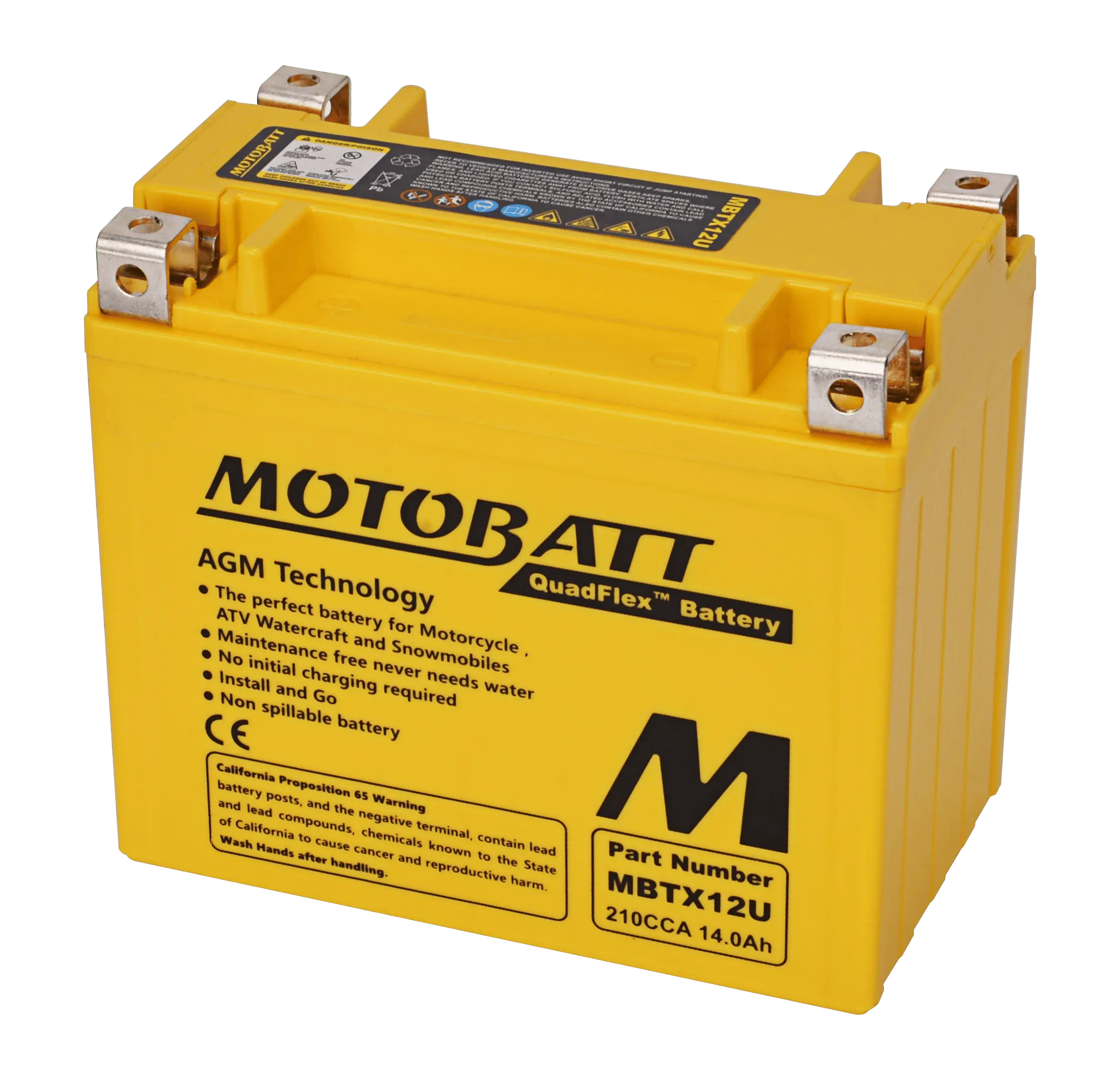 BATERIA MBTX12U MOTOBATT