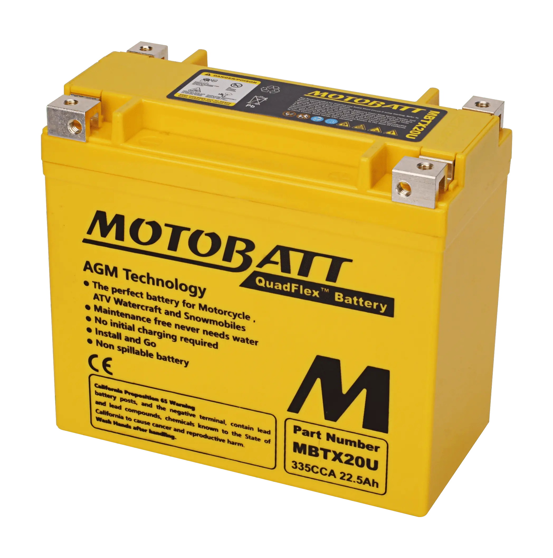 BATERIA MBTX20U MOTOBATT