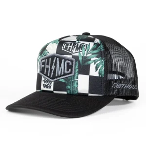 GORRO FAST HOUSE POOLSIDE Negro/Blanco