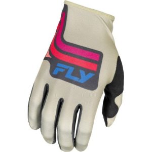 GUANTES FLY LITE VICE  (Light Grey/Pink